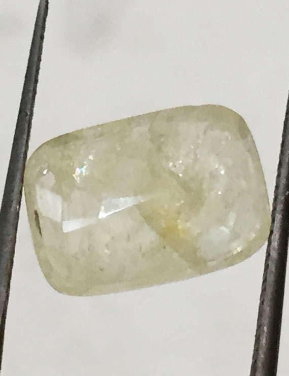 7.80 ct/8.60 ratti Natural Certified Ceylon Pukhraj/Yellow Sapphire